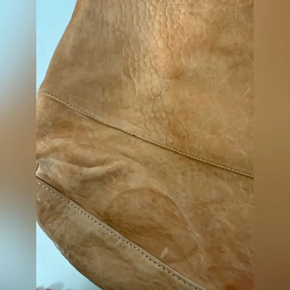 Maxon Collection Leather Italy Hobo Slouchy Shoulder Bag Boho - Picture 10 of 10